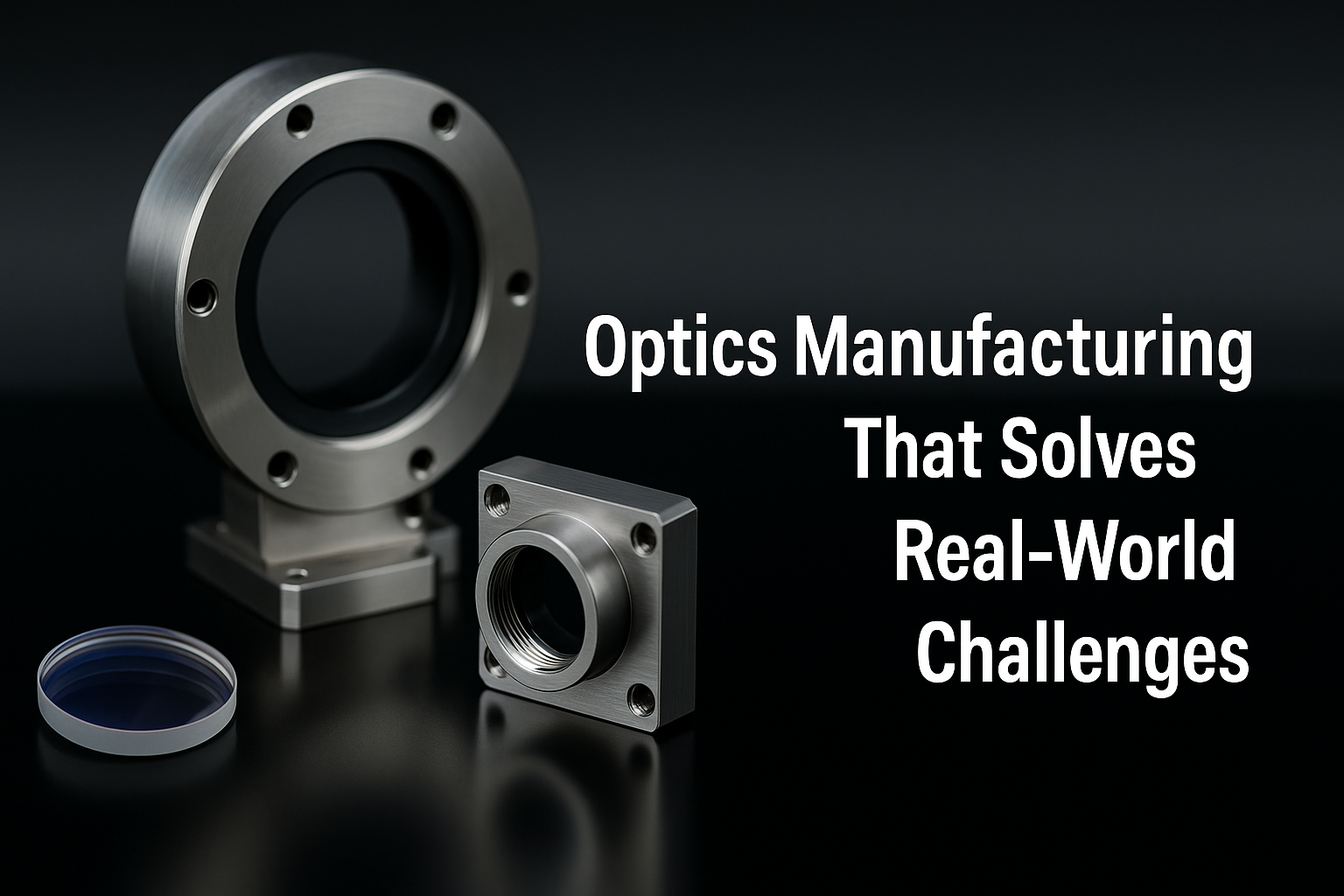 Optics Manufacturing — Precision Engineering for Custom Optical Components