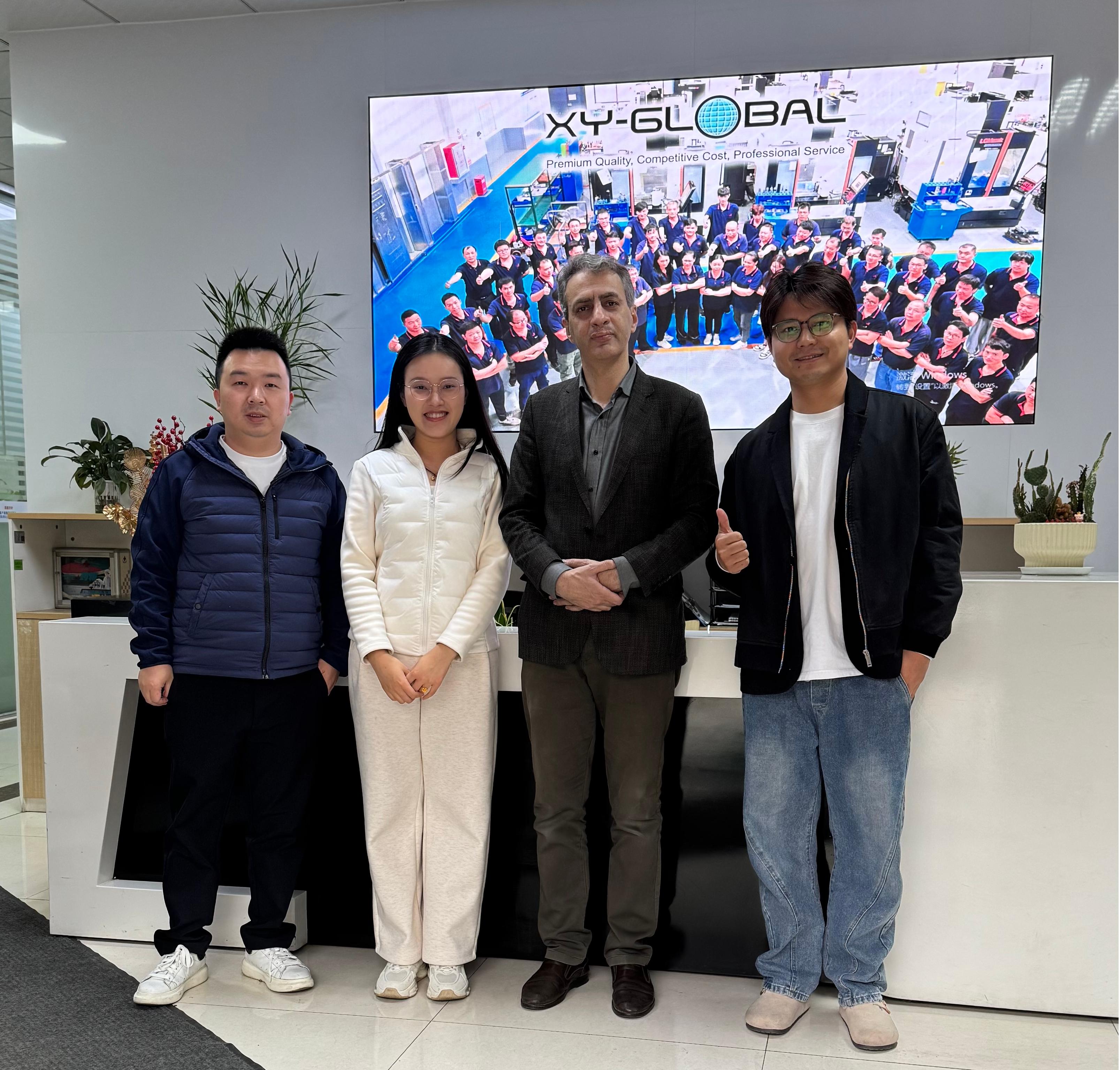 Strengthening Global Partnerships: A Factory Visit with Our Iranian Client, Mr. Farzan