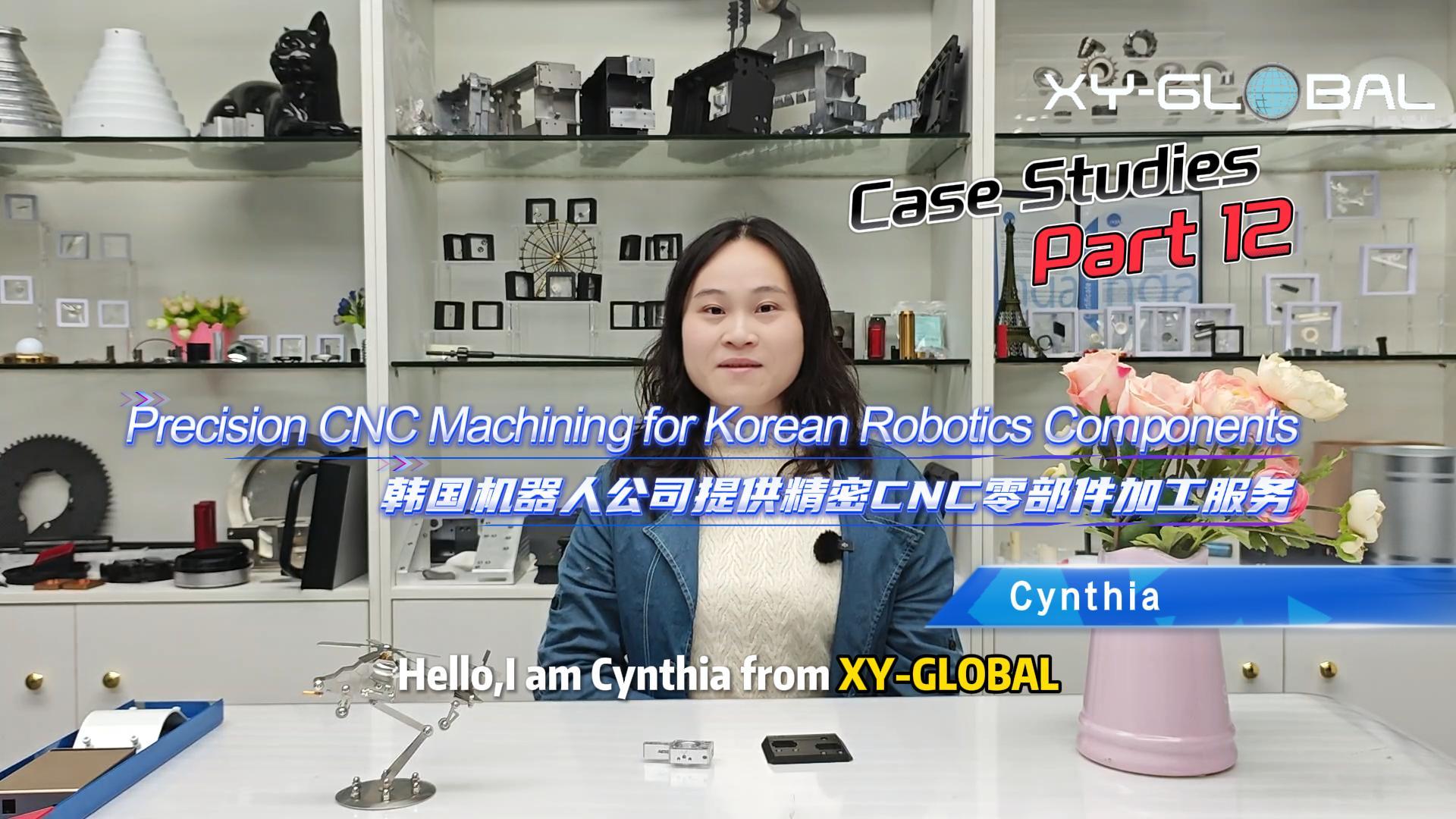 Customer Case 12丨Delivering Precision CNC Components for a Korean Robotics Partner