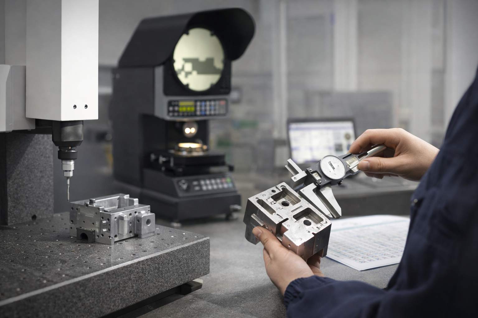Manufacturing Quality Control for Precision CNC and Industrial Components
