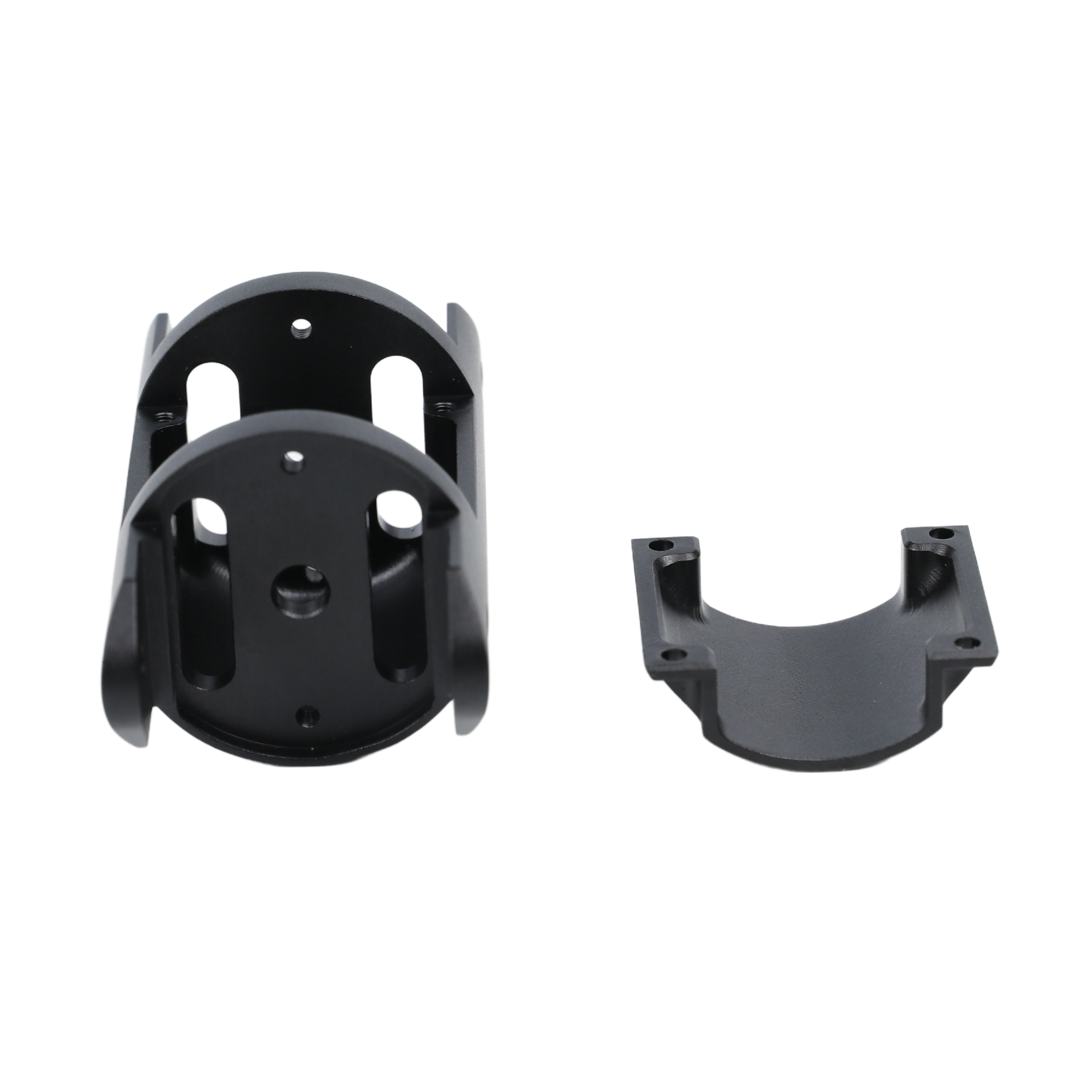 CNC Machined Aluminum Optical Mount Bracket for Laser and Imaging Systems