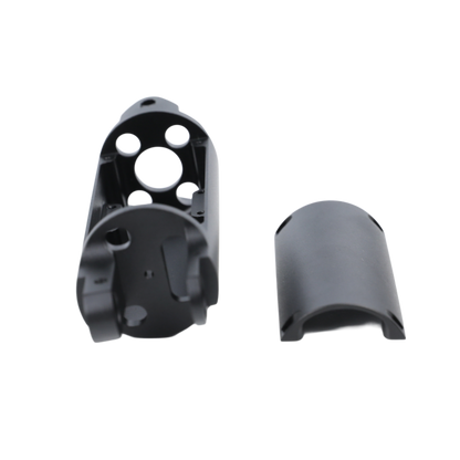 Two-Piece Optical Component Fixture for Secure Alignment and Mounting